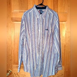 💥4/$20 CHAP'S EASY CARE BUTTON DOWN, LONG SLEEVE, XL TALL